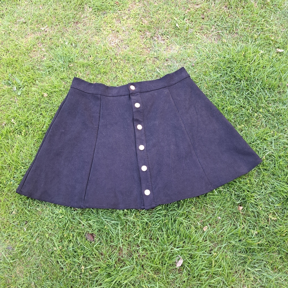 Allegra K A-Line Skater Skirt